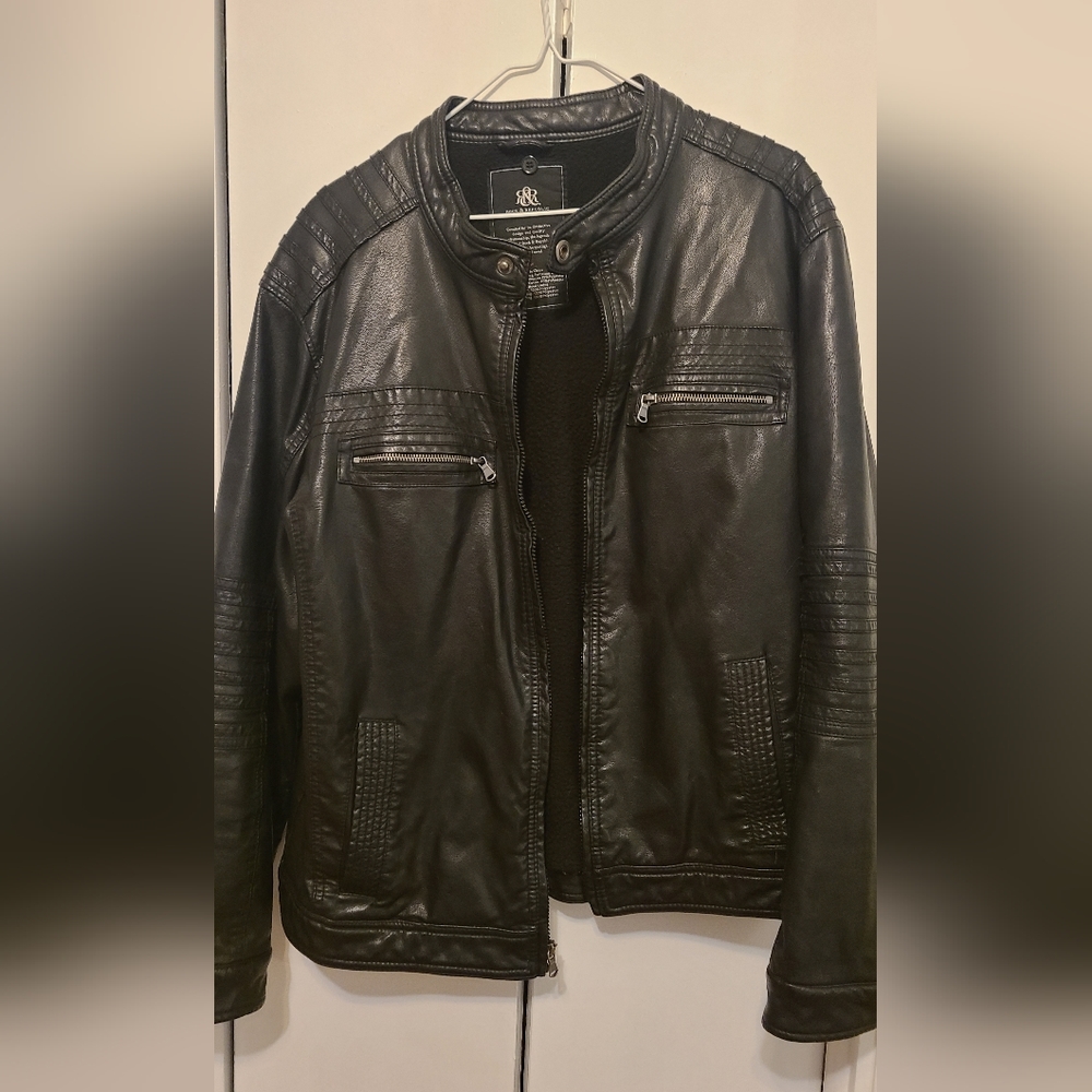 Men's leather jacket